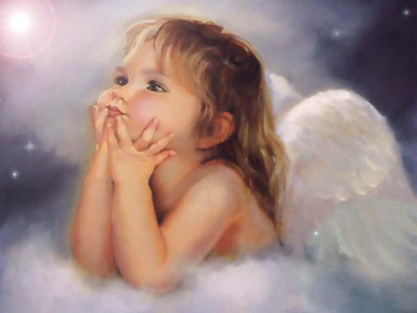 Cute Angel Wallpapers  Top Free Cute Angel Backgrounds  WallpaperAccess