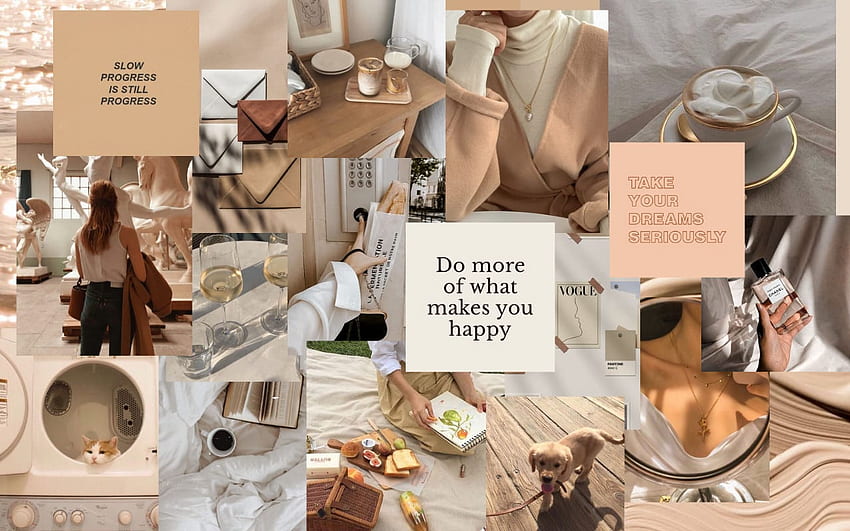 Make a an aesthetic for your phone or laptop, Do More of What Makes You Happy HD wallpaper