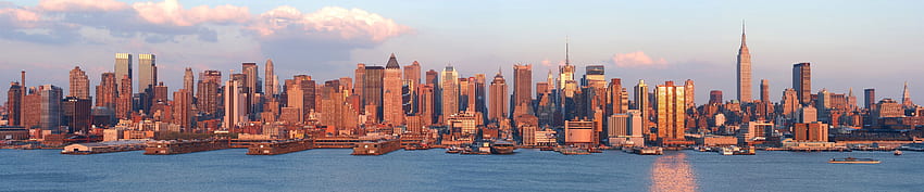 New York Manhattan Triple Screen Multi, 5760 x 1200 HD-Hintergrundbild