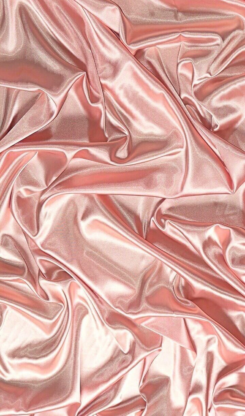 San Valentín de arte de de tela rosa de seda satinada. iPhone fondo de pantalla del teléfono