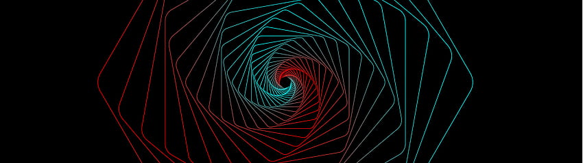 Illusion, Colorful Lines, 7680x2160 HD wallpaper