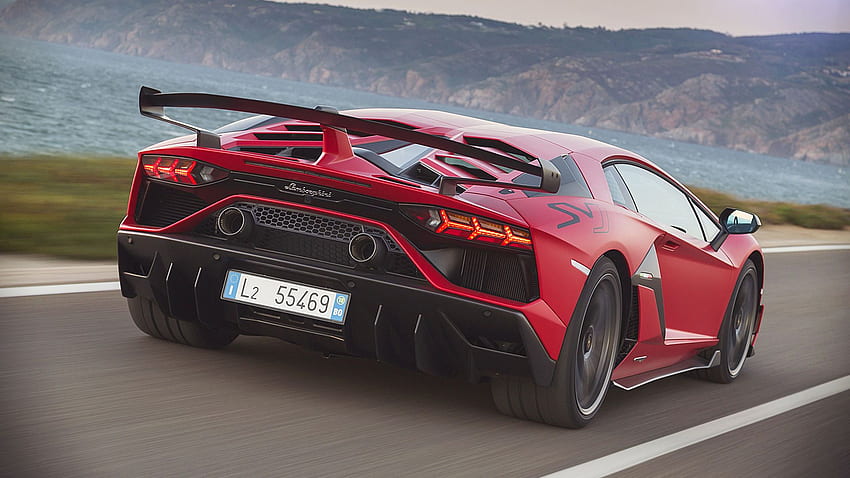 Lamborghini Aventador SVJ Red HD wallpaper | Pxfuel