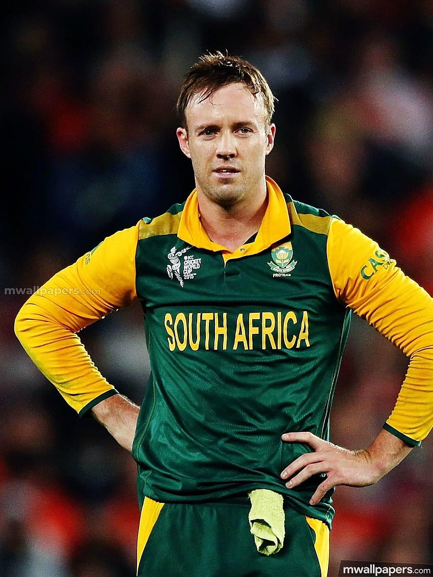 AB de Villiers & () () (2020), South Africa Cricket HD phone wallpaper