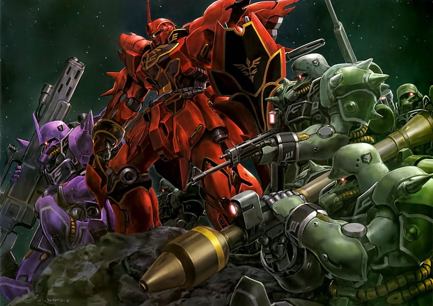 Gundam Zaku HD wallpaper | Pxfuel