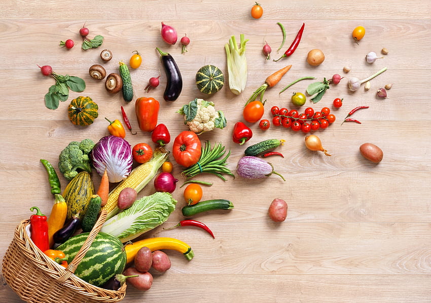 Vegetables, food, fresh HD wallpaper