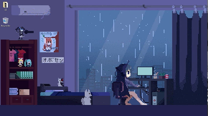 Anime Pixel Art Hintergrund (Seite 5) HD-Hintergrundbild