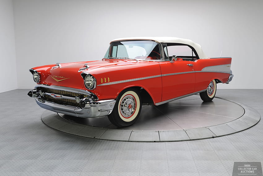 Chevrolet BEL AIR CONVERTIBLE 283 classic cars g, 57 Chevy Muscle Car HD wallpaper