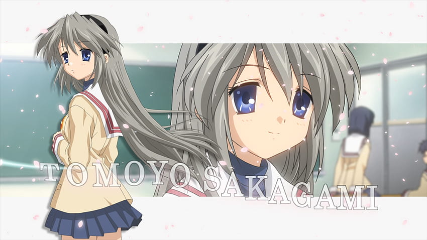 Download Tomoyo Sakagami, Clannad Anime Series Character Wallpaper