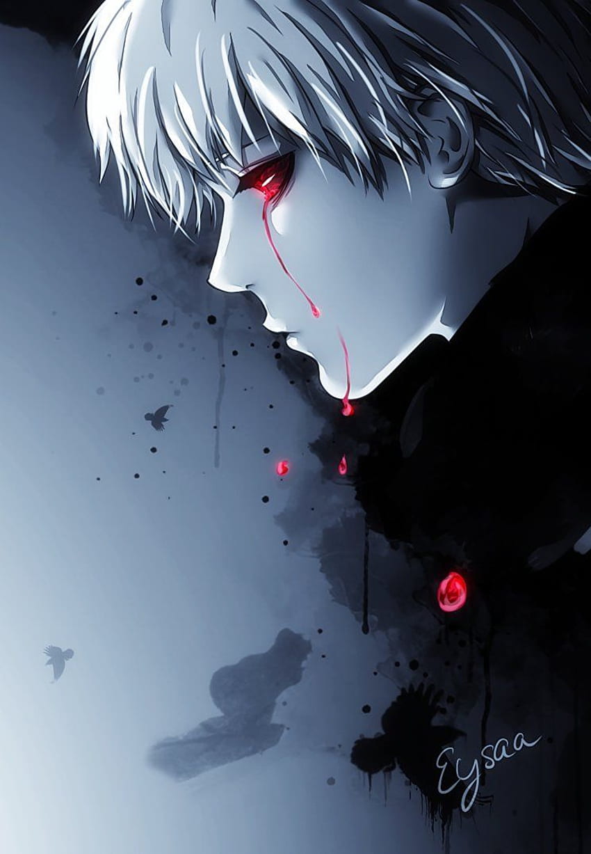 Coloring Kaneki :D. anime is life, OPM Ghoul HD phone wallpaper