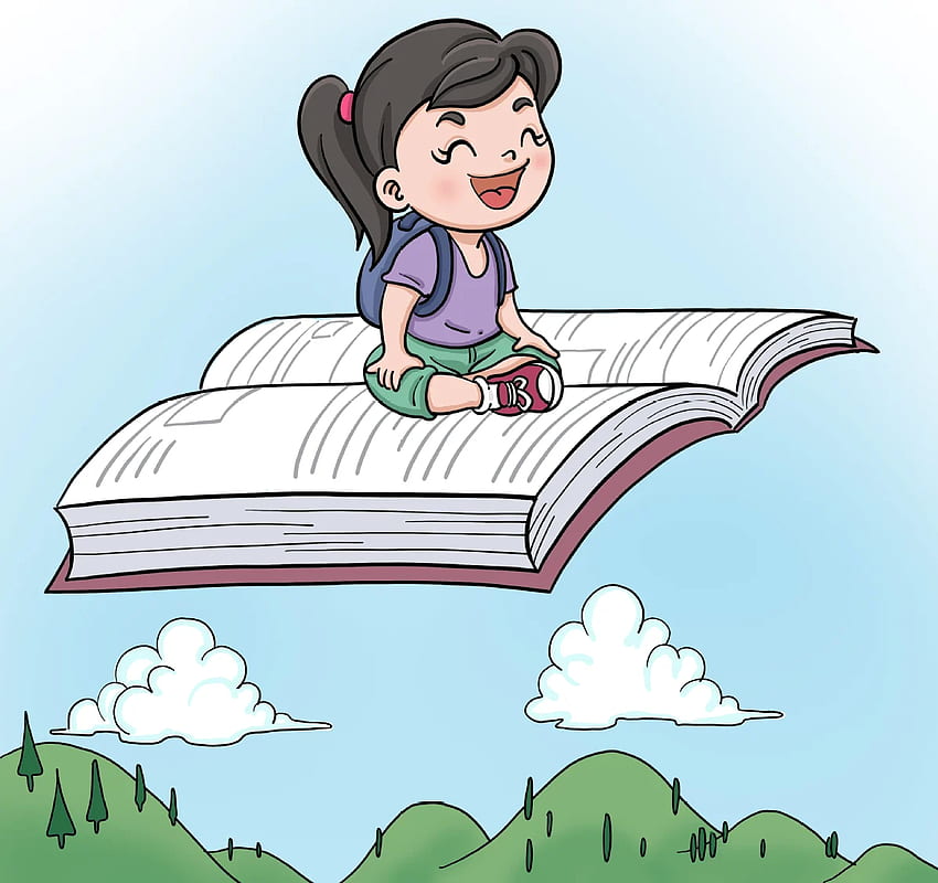 Peng menyerukan upaya untuk melindungi pendidikan anak perempuan .cn, Kartun Pendidikan Wallpaper HD