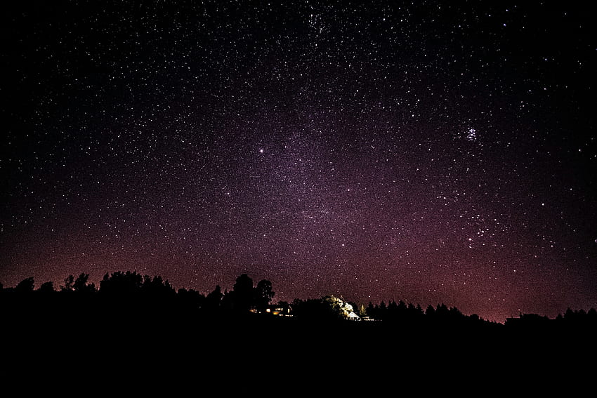 Niebo, wszechświat, gwiazdy, noc, gwiaździste niebo Tapeta HD