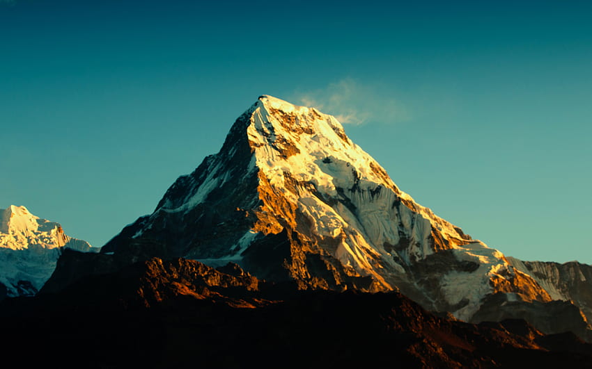 Annapurna Massif, montanha, Himalaia, pico das montanhas, , Ultra 16:10, Widescreen papel de parede HD