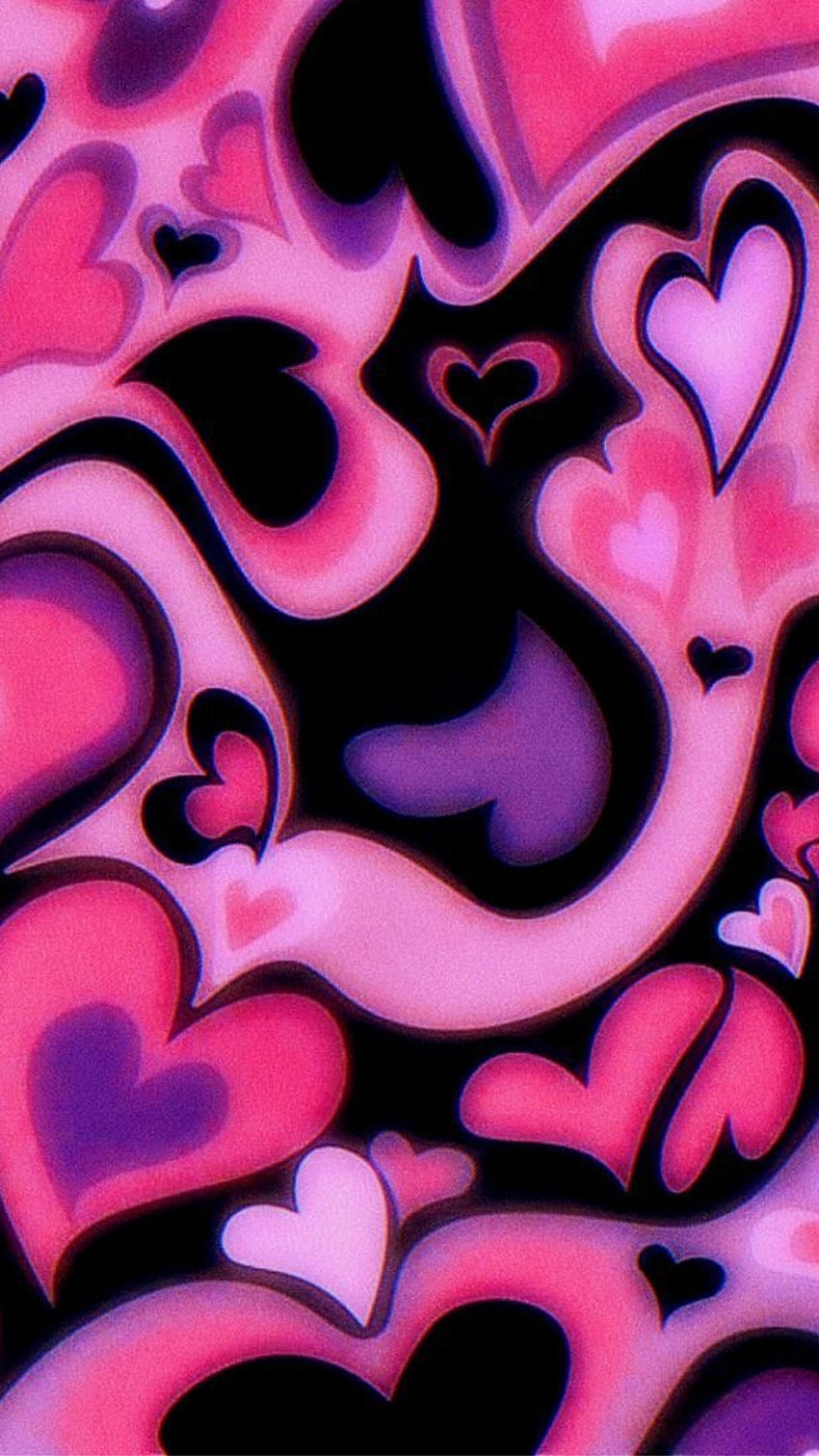 Corazonesrosados, rosado HD phone wallpaper