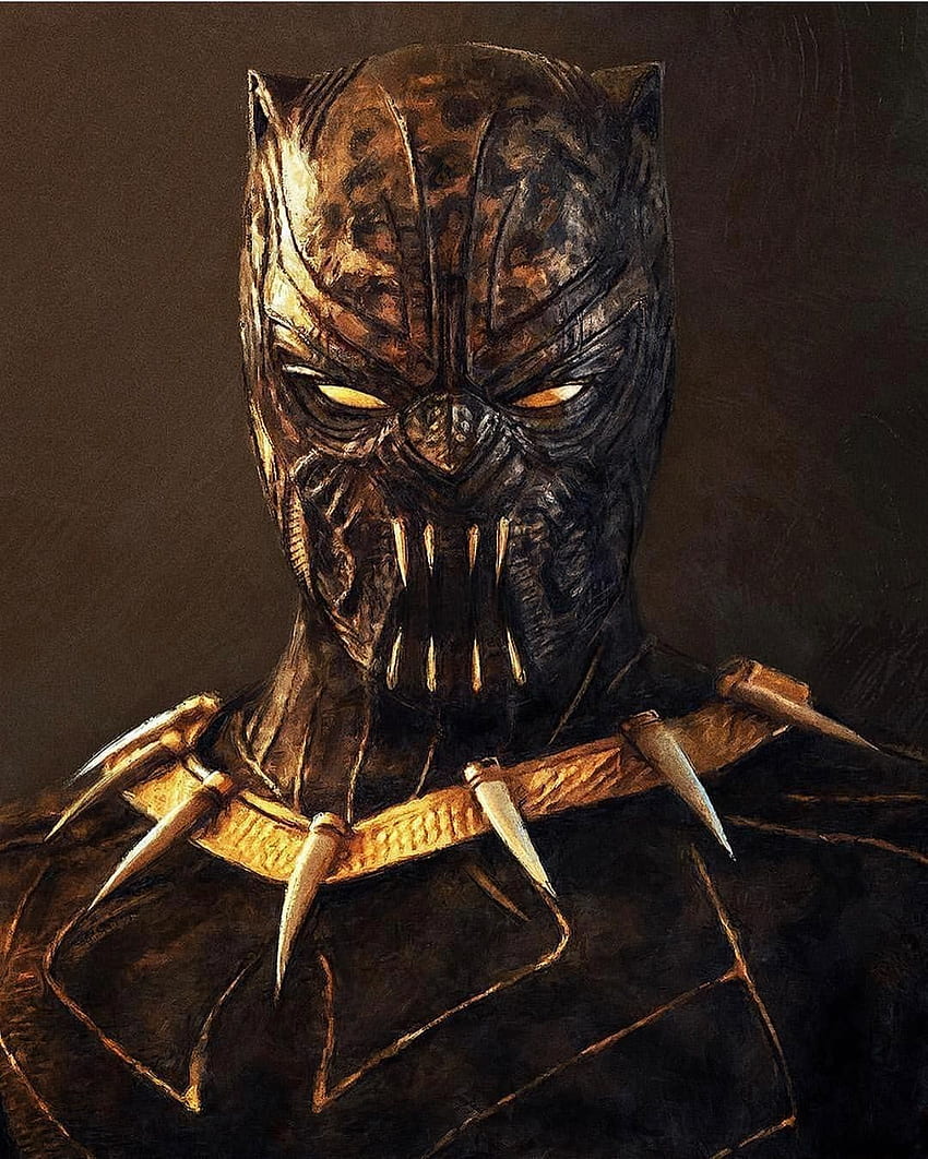 Alex on Twitter. Black panther art, Black panther marvel, Marvel characters art, Killmonger Mask HD phone wallpaper