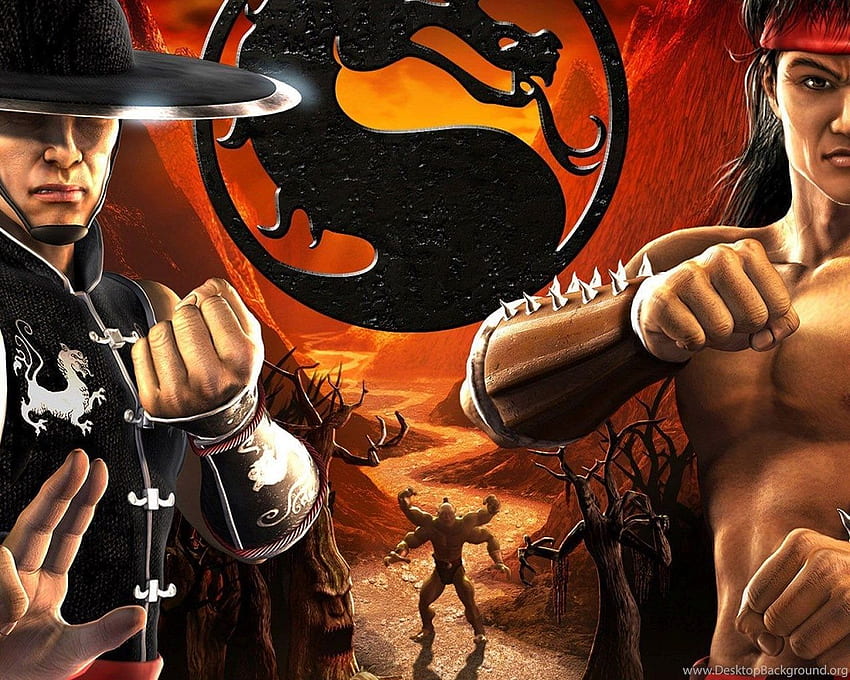 Mortal Kombat Shaolin Monks Game Background HD wallpaper