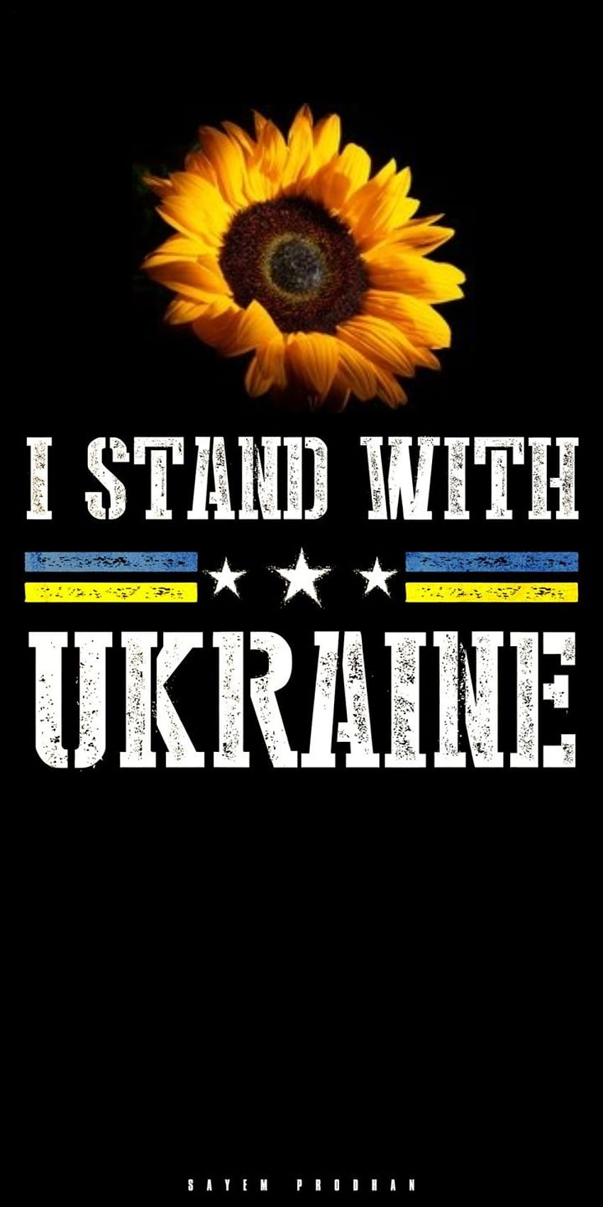 Ukraine, support, sunflower HD phone wallpaper