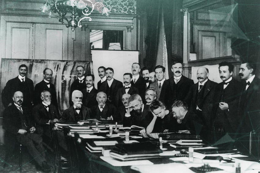 Dziedzictwo Ernesta Solvaya kształtuje dzisiaj Solvay, Solvay Conference Tapeta HD
