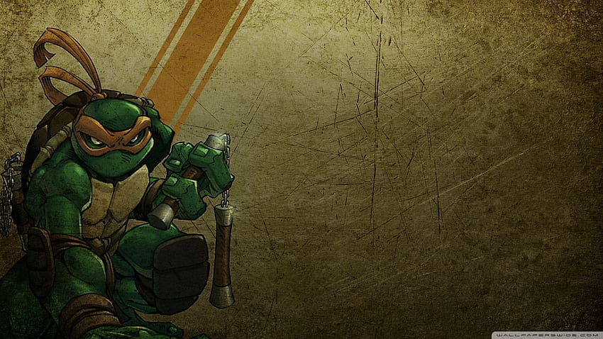 Michelangelo Teenage Mutant Ninja Turtles, TMNT Michelangelo Tapeta HD