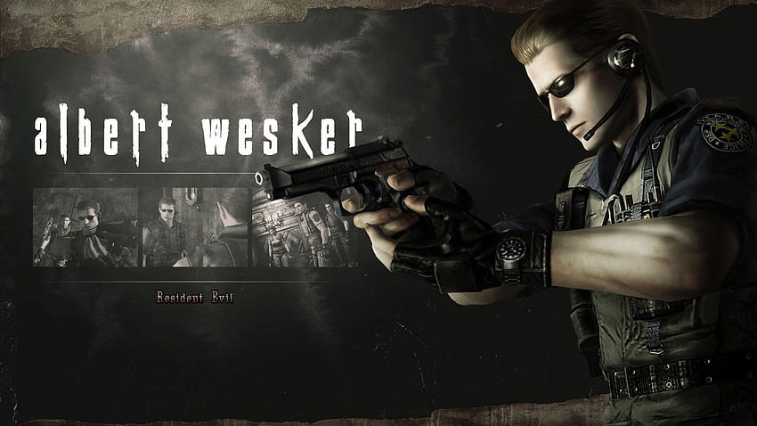 Resident Evil Remaster, Albert Wesker / and Mobile &, Resident Evil Stars HD wallpaper