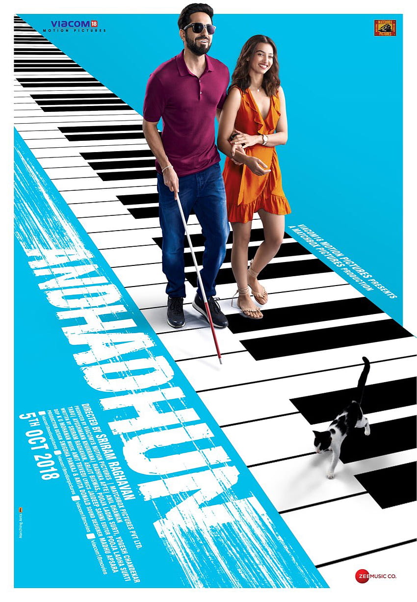 Andhadhun Movie Poster HD phone wallpaper