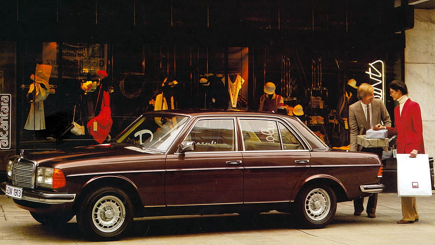 Mercedes celebrates the 40th anniversary of the W123, Mercedes Benz W123 HD wallpaper