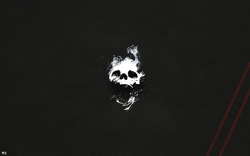 Skull, Destiny 2, minimal, 2019 game HD wallpaper