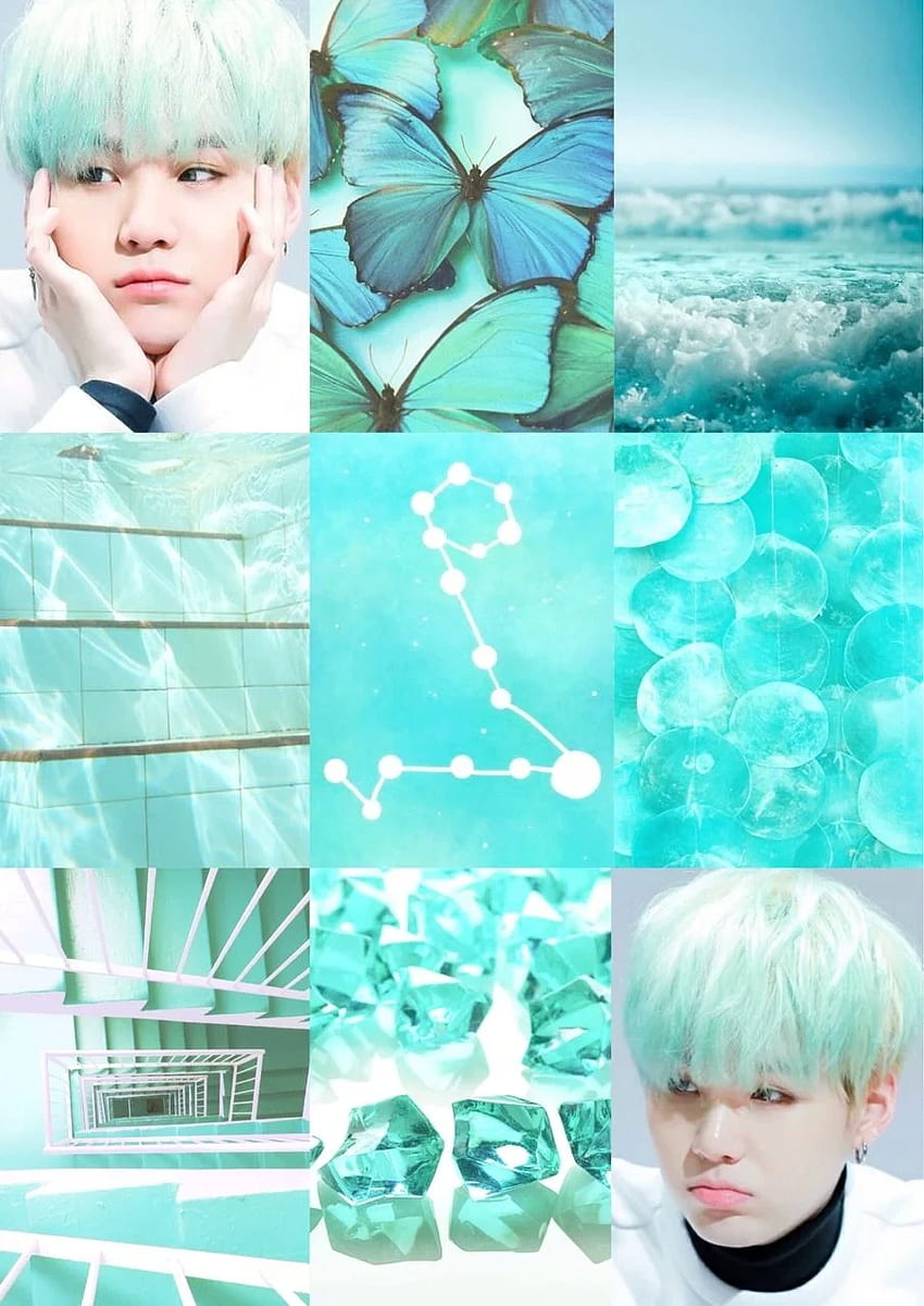 BTS Moodboards, Turquoise Aesthetic HD phone wallpaper | Pxfuel