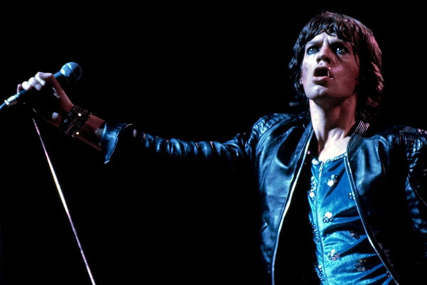 Ikona Rolling Stonesów: Mick Jagger. Magazyn DA MAN Tapeta HD