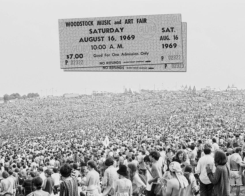 Festival de Woodstock papel de parede HD