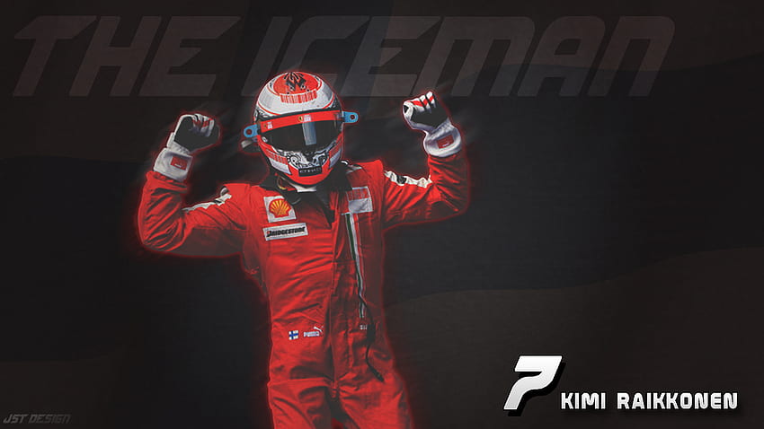 Kimi Raikkonen F1 HD wallpaper