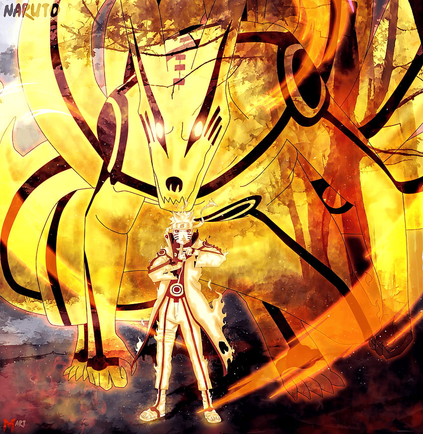 Naruto Kurama Mode, Naruto Sage Mode HD phone wallpaper Naruto Kurama Mode, Naruto Sage Mode HD phone wallpaper