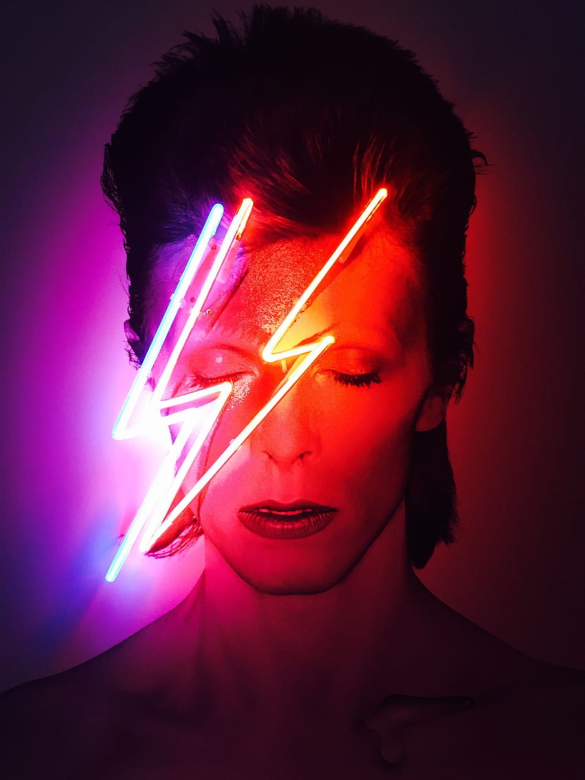 David Bowie, arte de David Bowie fondo de pantalla del teléfono
