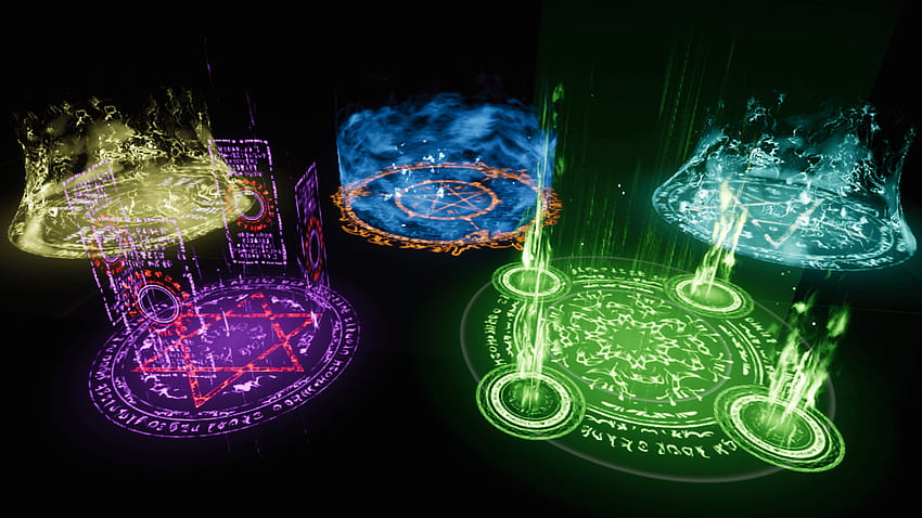 Advanced Magic Circle 1 by Kakky in Visual Effects HD 월페이퍼
