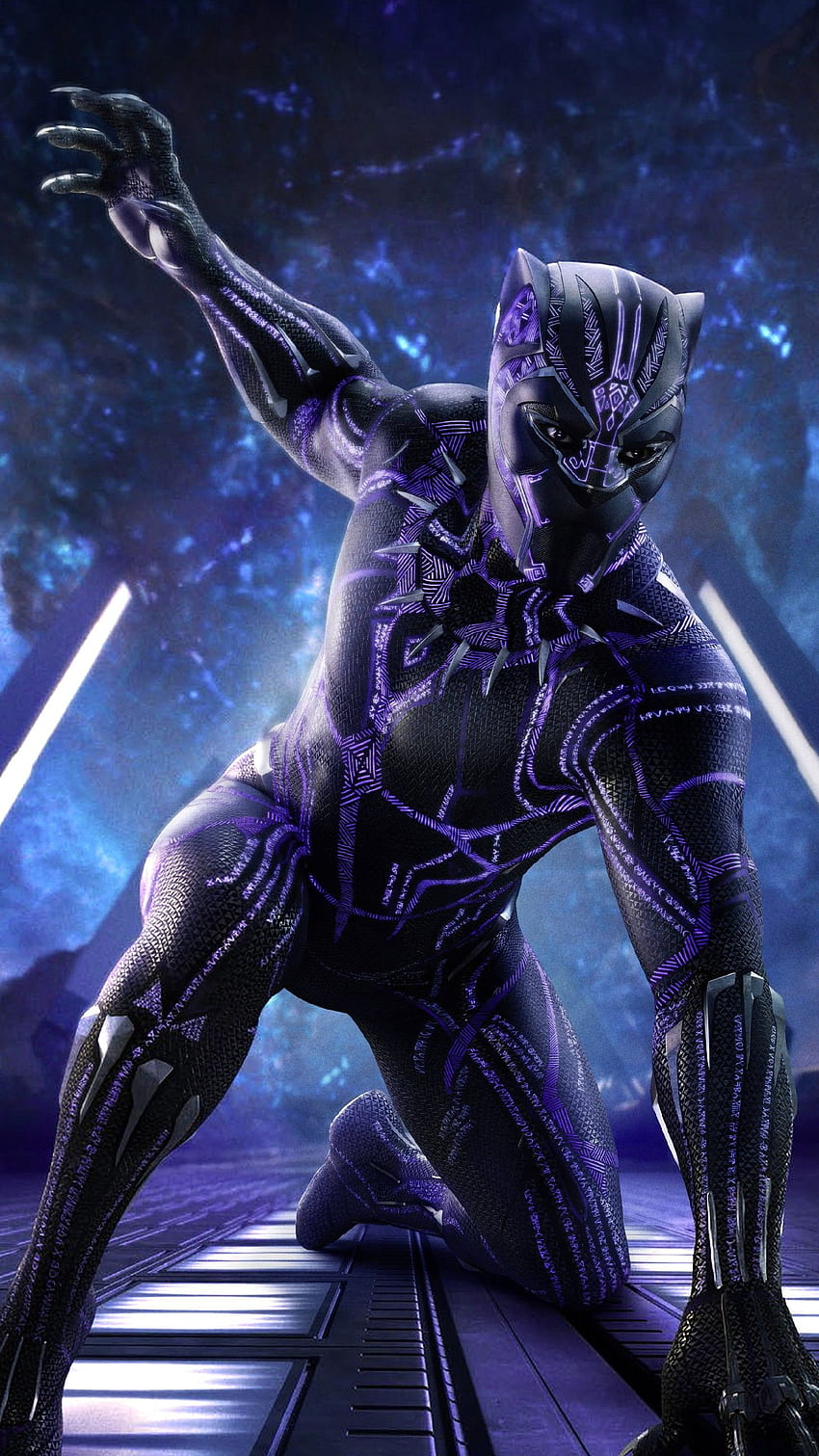 Black Panther Marvel, Black Panther Abstract HD phone wallpaper | Pxfuel