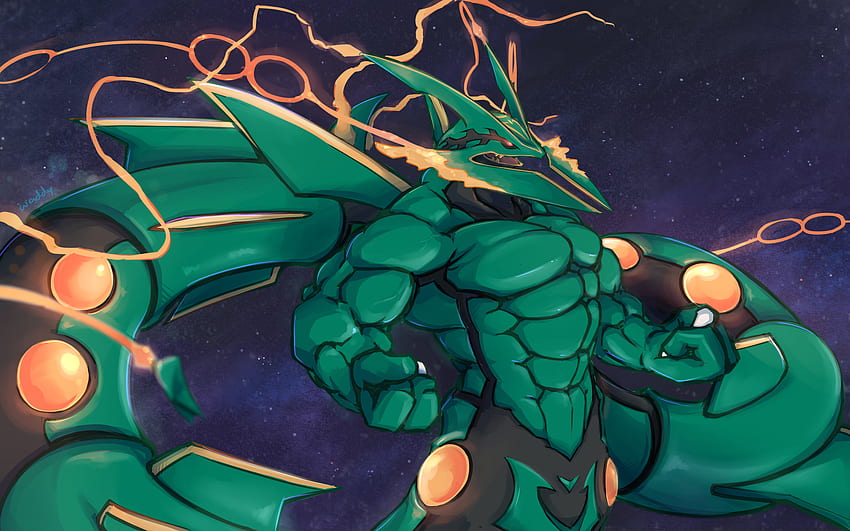 Shiny Mega Rayquaza! [1080x1920] : r/Amoledbackgrounds