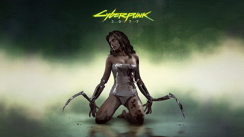 Cyberpunk 2077 , Games, ,, Horror Girl HD wallpaper