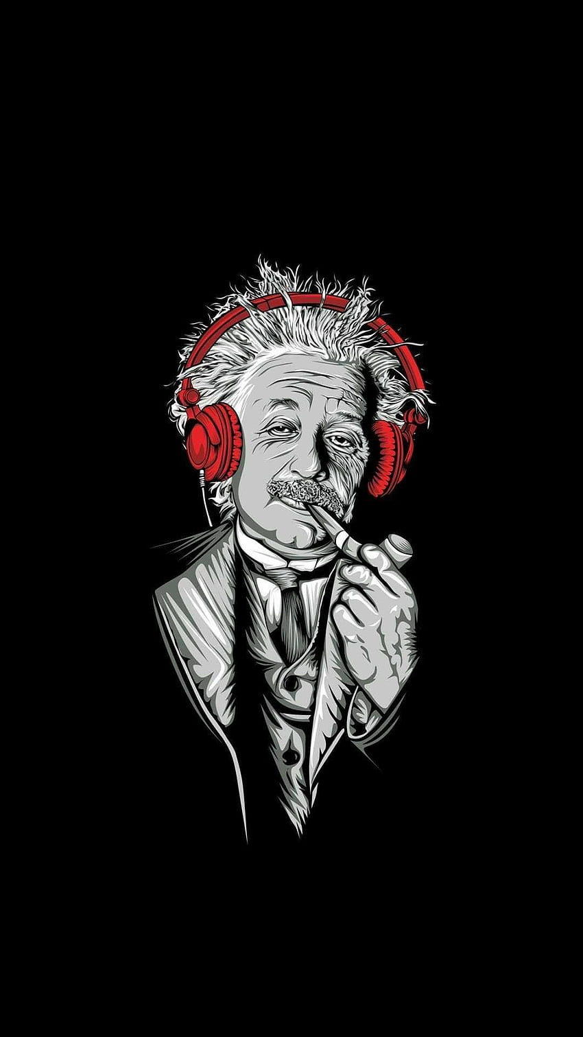 Albert Einstein iPhone - - - Wskazówka, rysunek Einsteina Tapeta na telefon HD