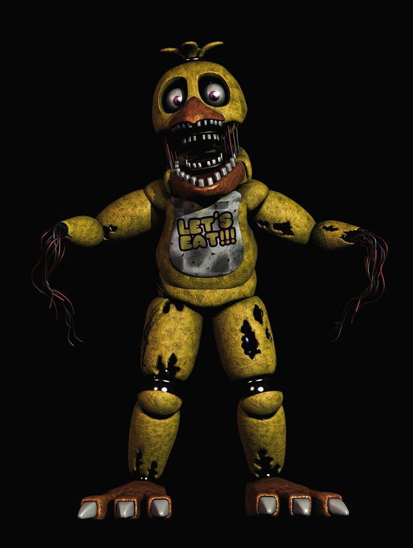 Withered Chica, Chica FNAF HD phone wallpaper