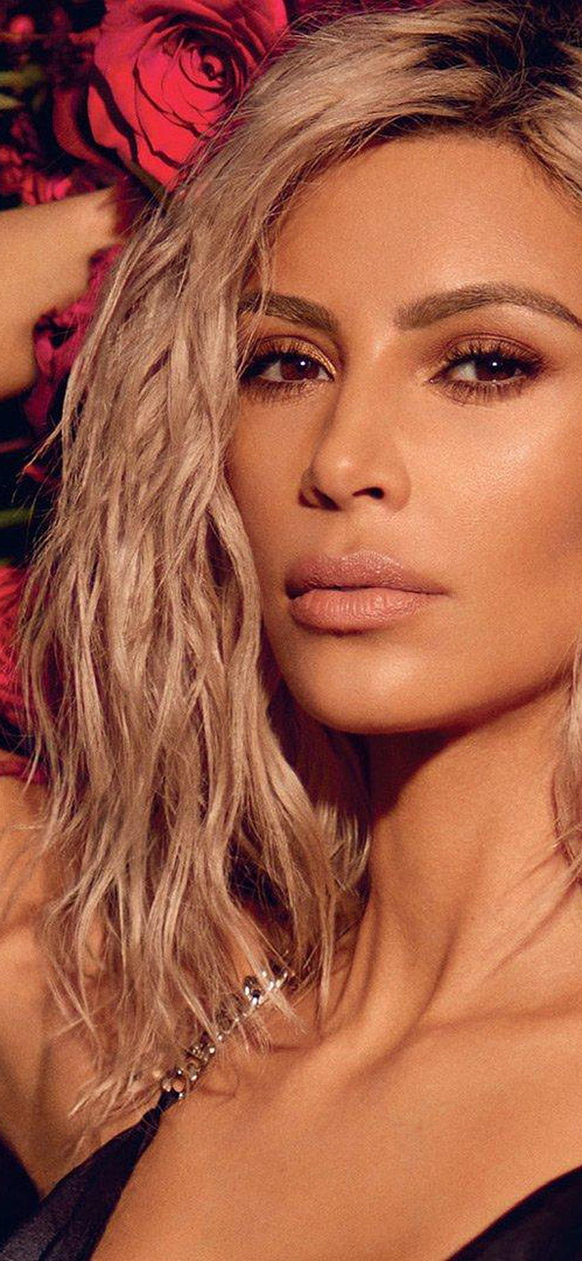 Kim Kardashian Hair coloring for iPhone X HD phone wallpaper