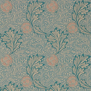 William Morris Apple Green Wallpaper | Spoonflower