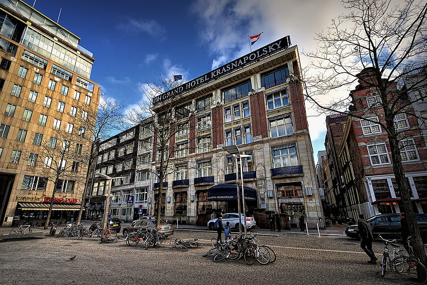 Städte, Menschen, Stadt, Niederlande, Amsterdam, Hauptstadt HD-Hintergrundbild