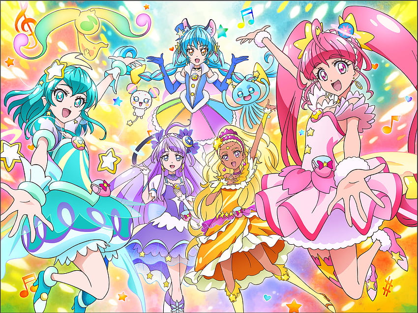 Star Twinkle Precure., Pretty Cure Tapeta HD