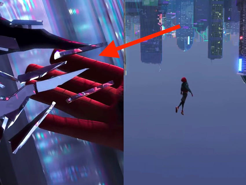 Into The Spider Verse': Origin Of Miles' Leap Of Faith, Miles Morales Falling HD wallpaper