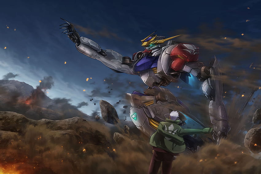 Iron Blooded Orphans  Suit Gundam IronBlooded Orphans HD wallpaper   Pxfuel
