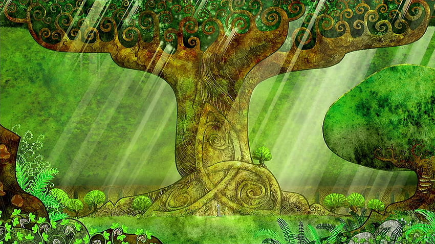The SPECtacular Irish Mythology dan The Secret, Celtic Mythology Wallpaper HD
