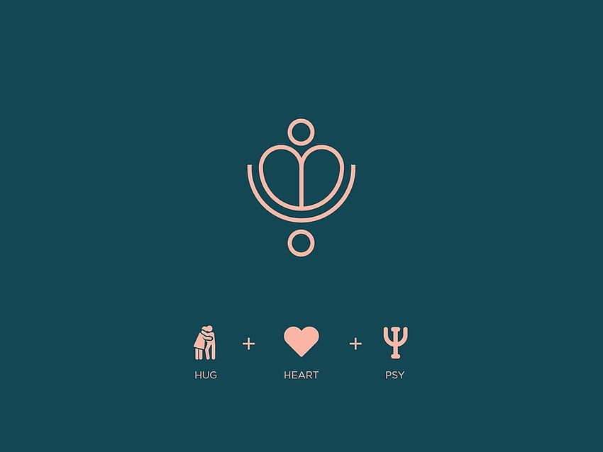 性科学者の心理学者のロゴ。 心理学者のロゴ、タイポグラフィのロゴデザイン、ロゴデザインのクリエイティブ、心理学のシンボル 高画質の壁紙
