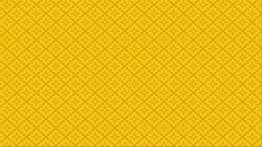 Moutarde jaune 10 0f 20 avec motifs floraux moutarde, couleur moutarde Fond d'écran HD