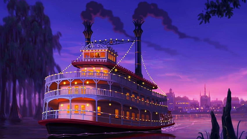 Putri Dan Kodok, Pemandangan Disney Wallpaper HD
