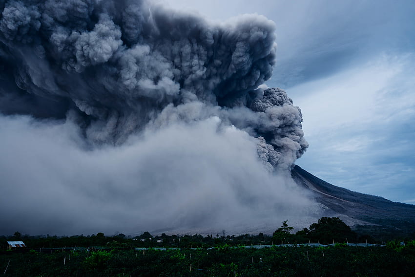Nature, Explosion, Volcano, Eruption HD wallpaper