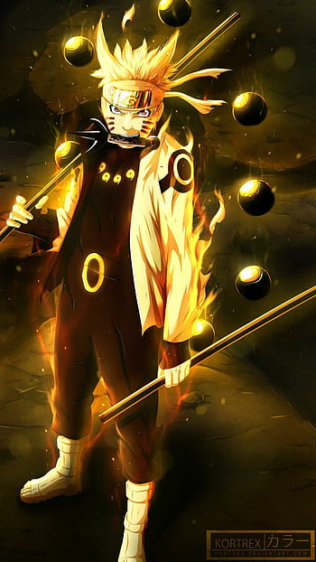 Naruto  modo Kurama HD